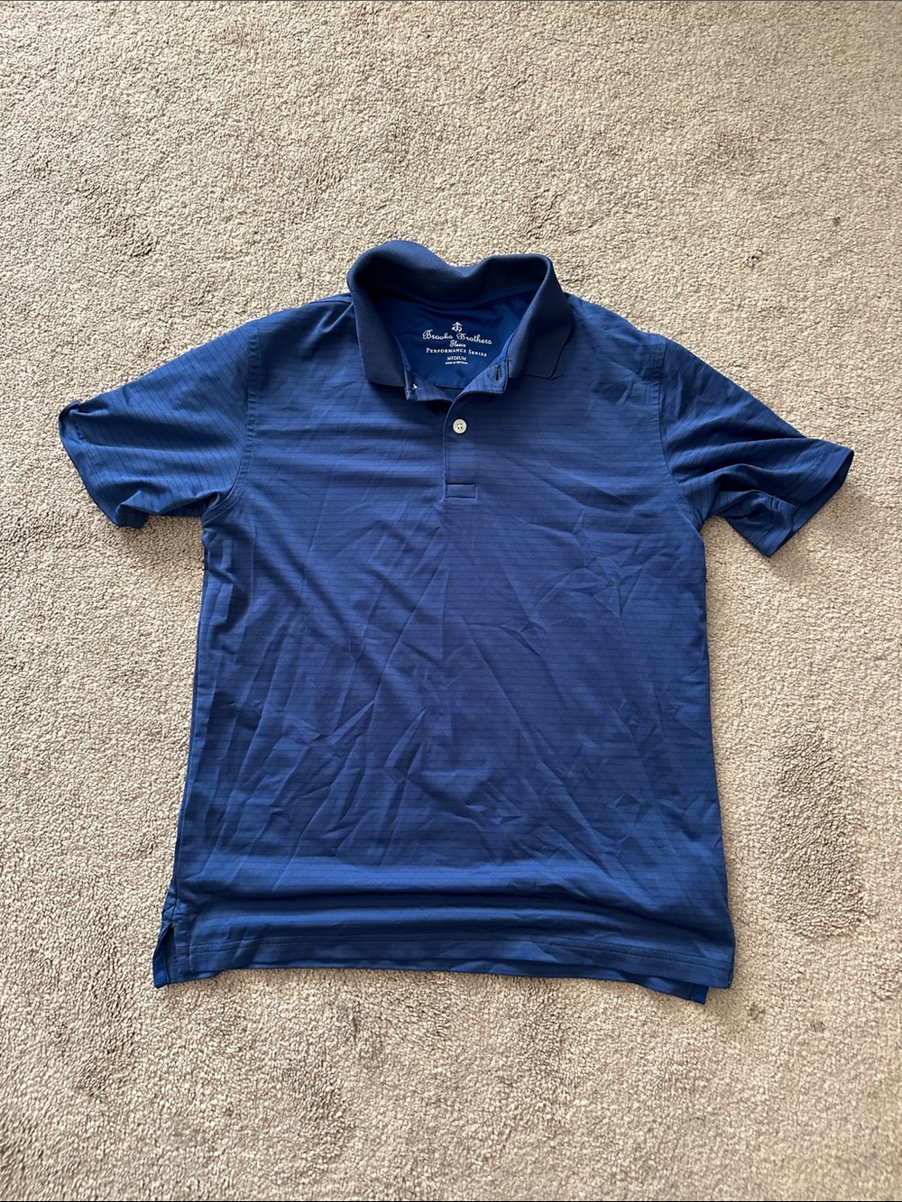 Brooks Brothers Boy's Blue Polo Shirt